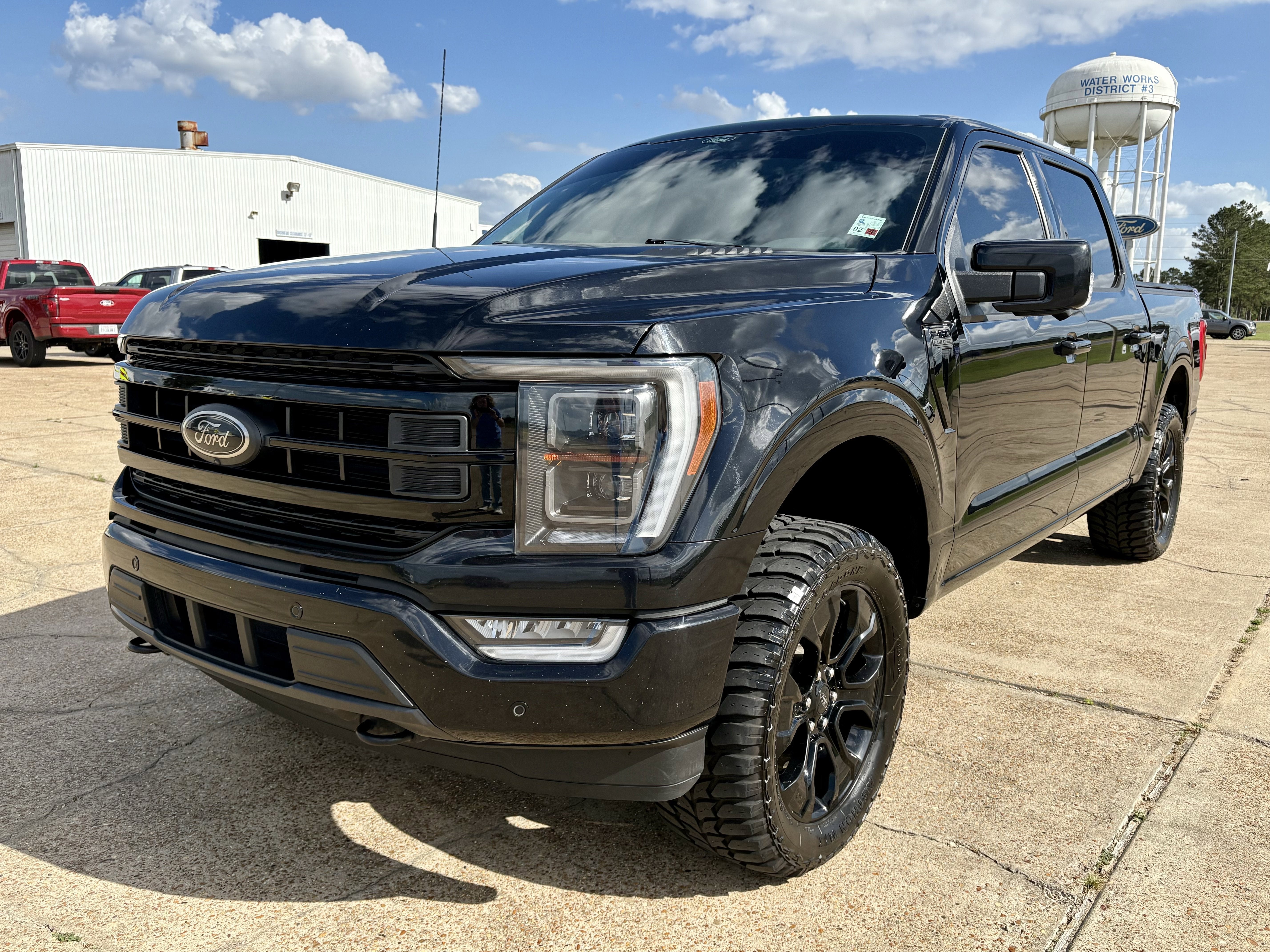 2023 Ford F-150 — rear three-quarter view